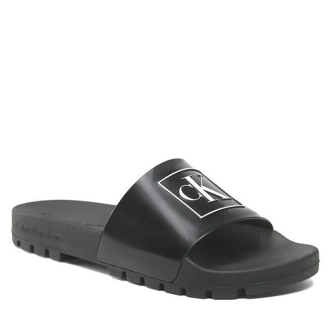 

Шлепанцы Calvin Klein Jeans TruckSlide Monogram, черный