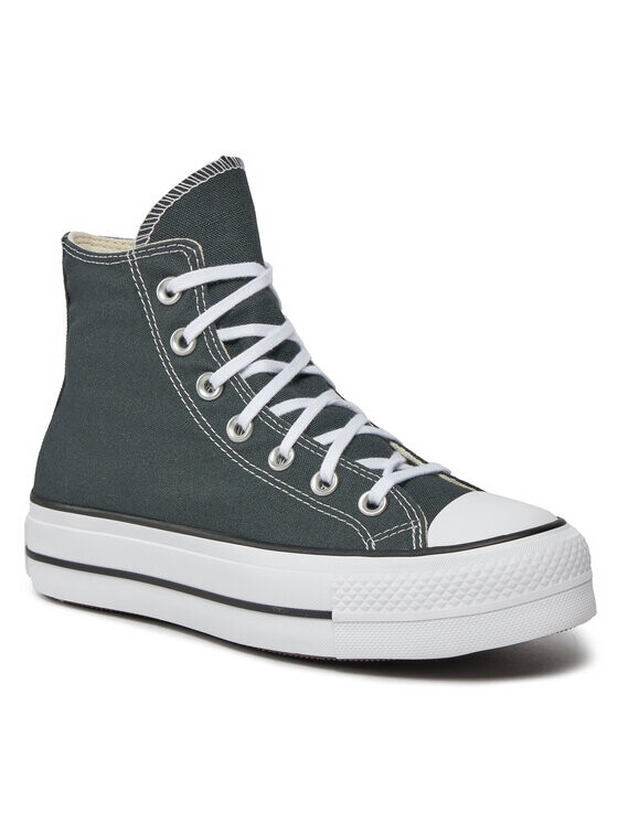 

Кроссовки из ткани Converse, хаки