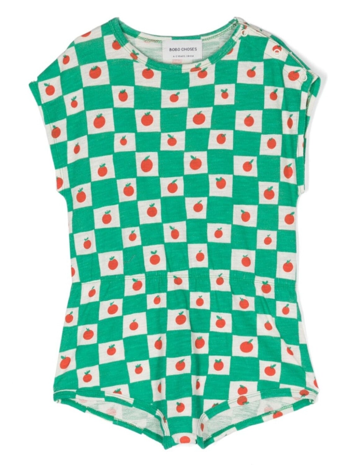 

Bobo Choses комбинезон Tomato из органического хлопка, зеленый