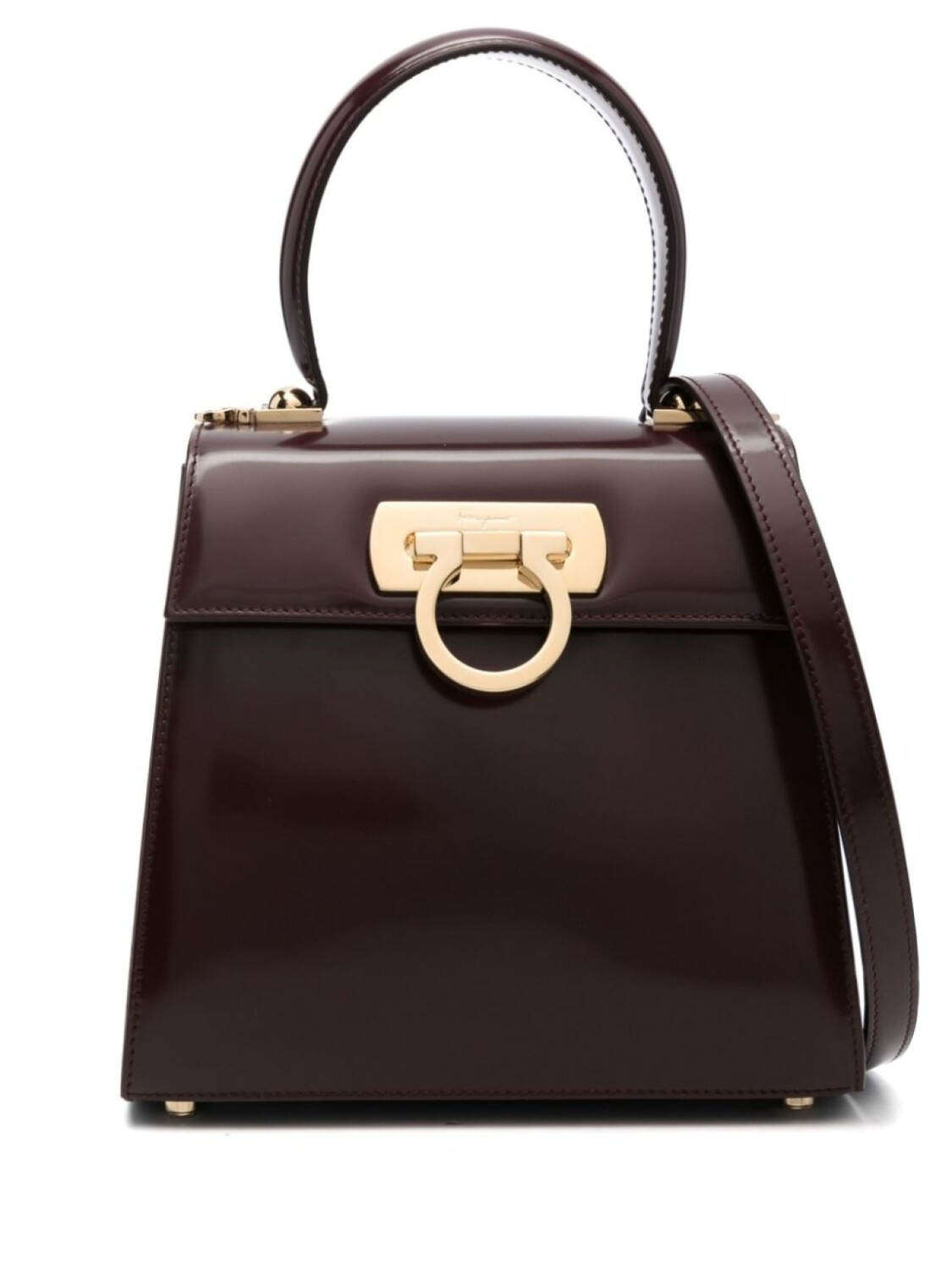 

Ferragamo маленькая сумка-тоут Icon, красный