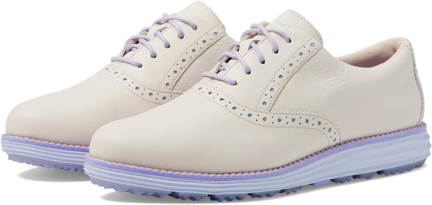 

Кроссовки Originalgrand Shortwing Golf Cole Haan, цвет Silver Birch/Lavender/Orchid Petal, Серебристый