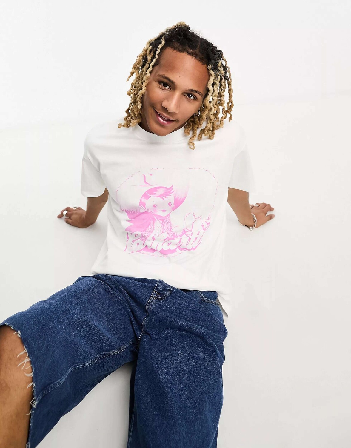 

Белая футболка Carhartt WIP Buddy