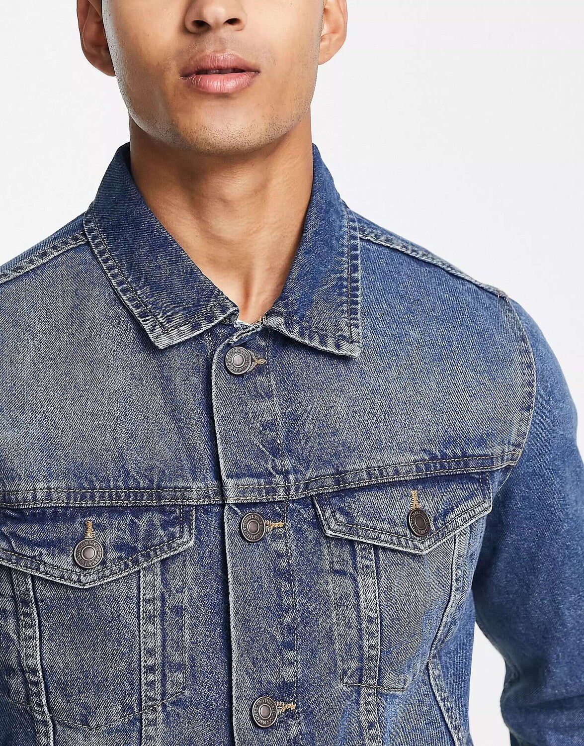 

Синяя джинсовая куртка Jack & Jones Intelligence, Синий