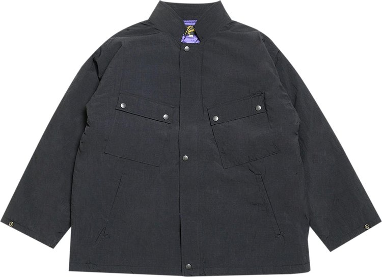 Куртка Needles C.P. Nylon Ripstop 'Black', черный куртка gucci reversible ripstop nylon черный