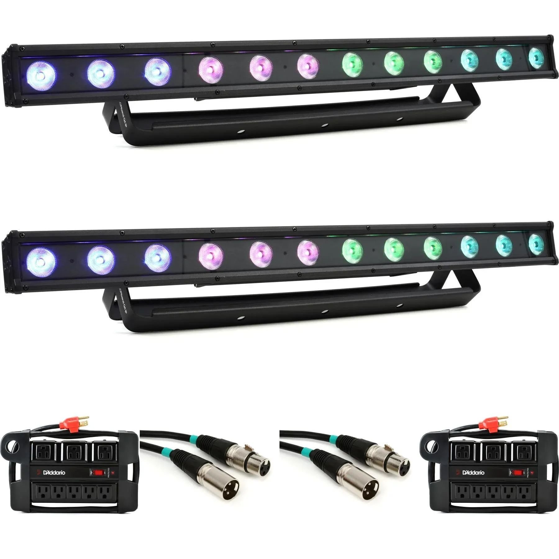 

Комплект пары светодиодных индикаторов Chauvet DJ COLORband Q4 IP RGBA