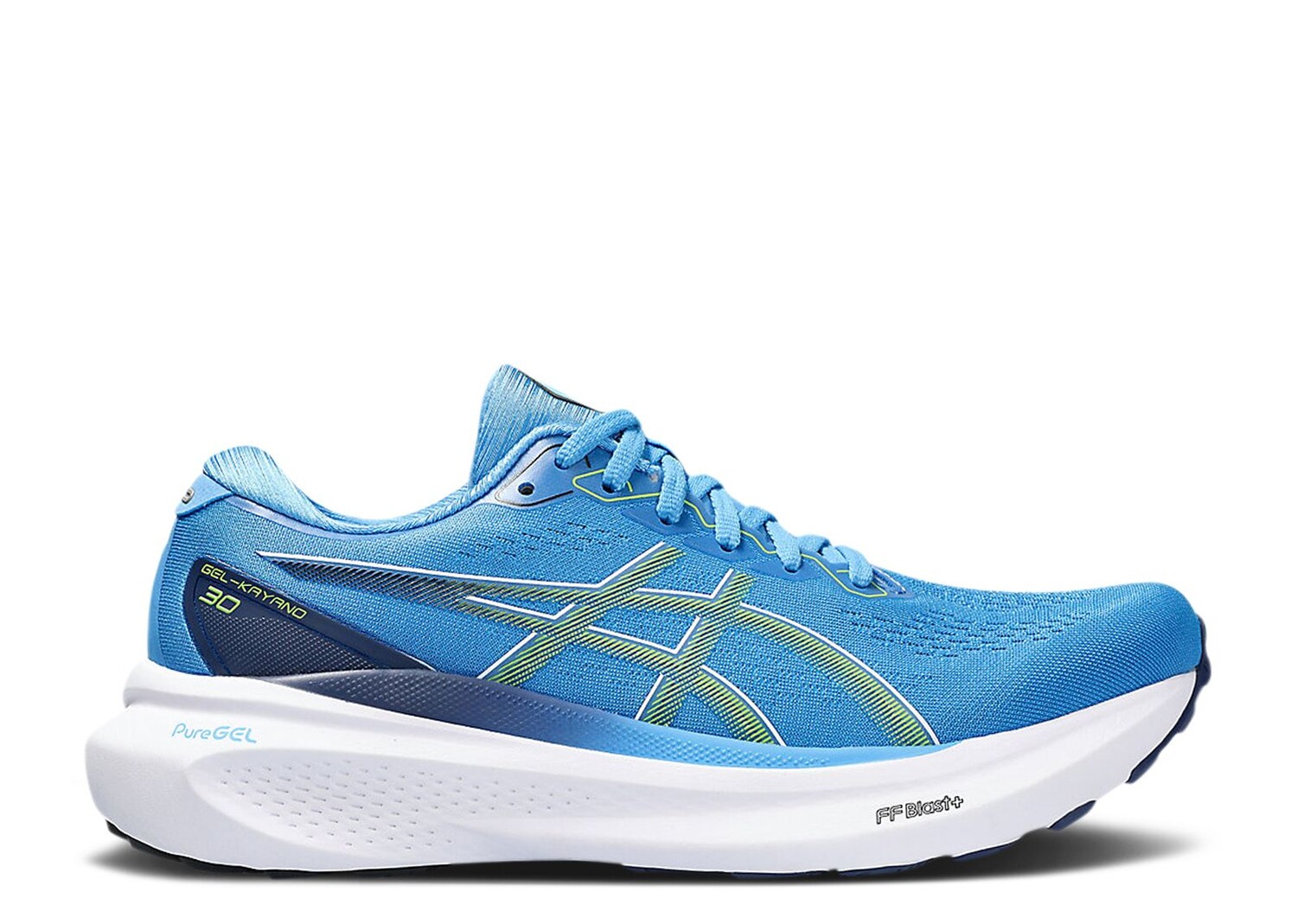 

Кроссовки ASICS Gel Kayano 30 'Waterscape Electric Lime', синий