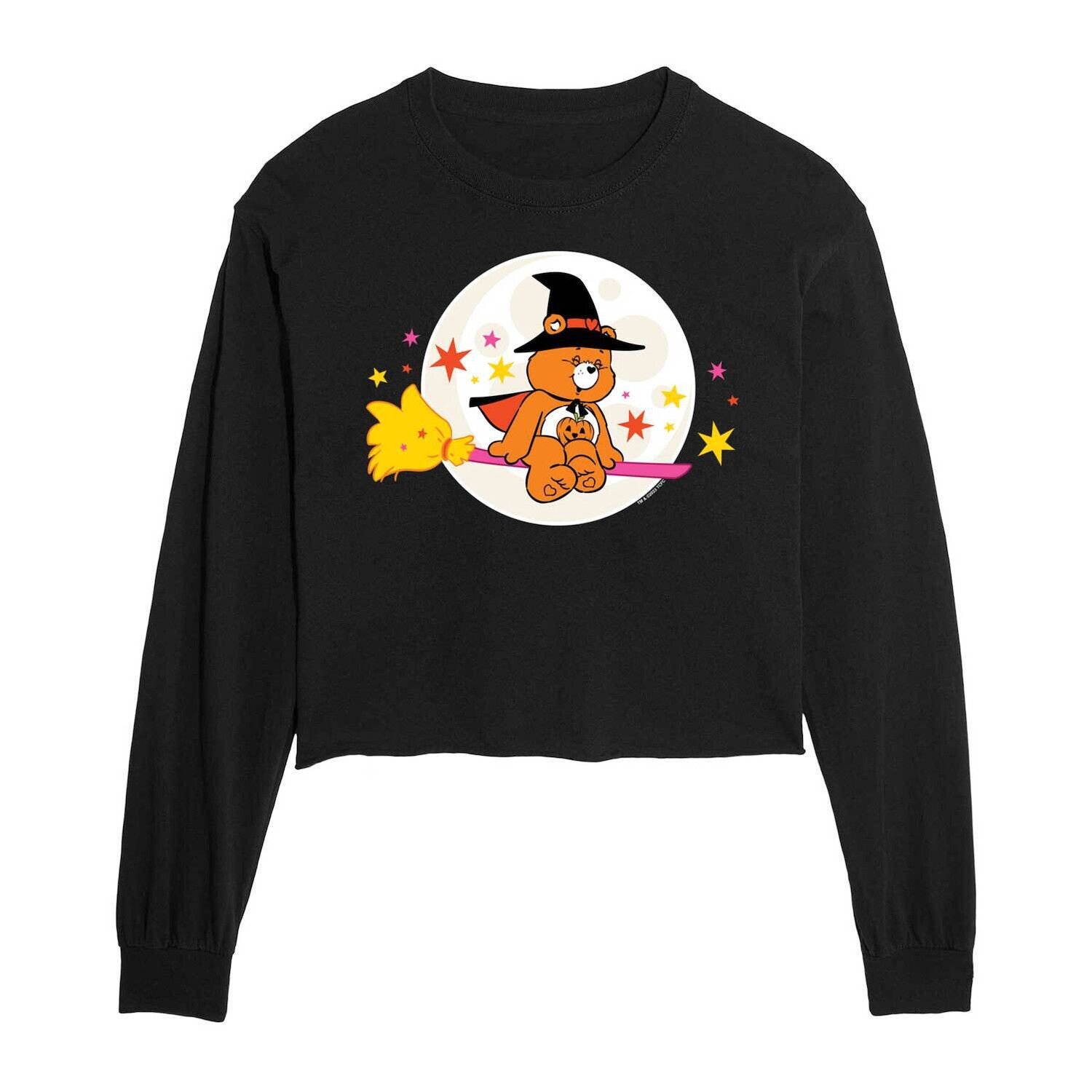 

Укороченный длинный рукав с длинными рукавами Care Bears Witch для юниоров Licensed Character, черный
