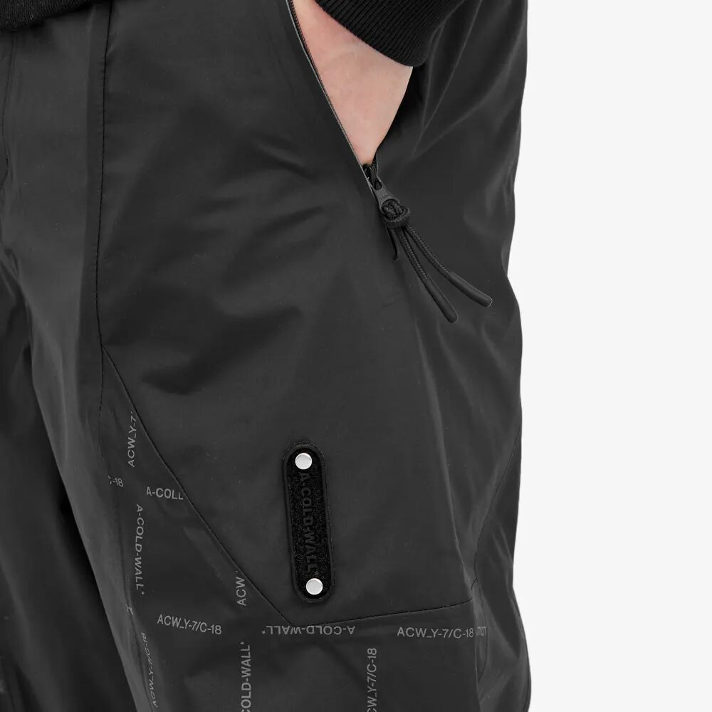 A-COLD-WALL* Штормовые брюки Grisdale, черный сумка через плечо с бриллиантами a cold wall черный