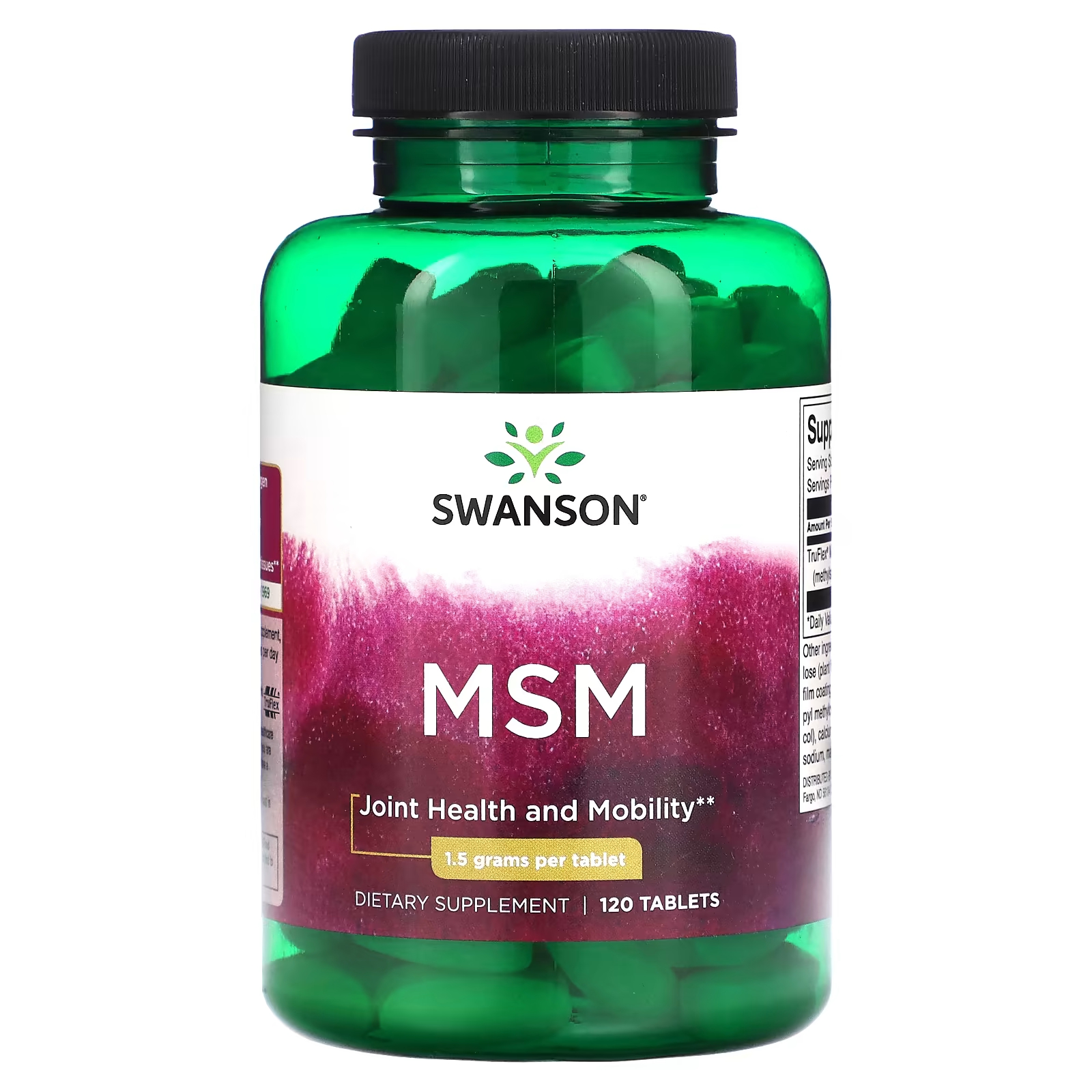 Пищевая добавка Swanson МСМ для суставов, 120 таблеток