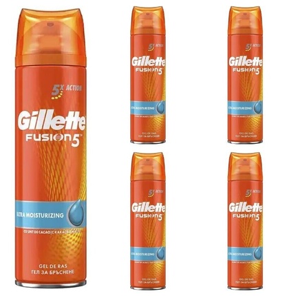 Gillette Fusion 5 Ультраувлажняющий гель для бритья 200 мл