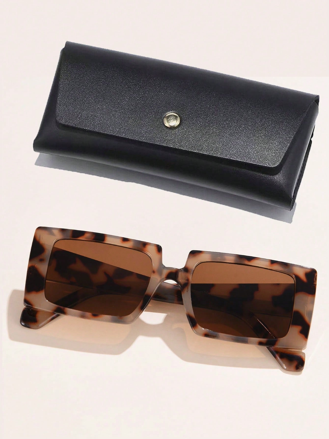 цена 1шт женские классические солнцезащитные очки в квадратной оправе в стиле бохо