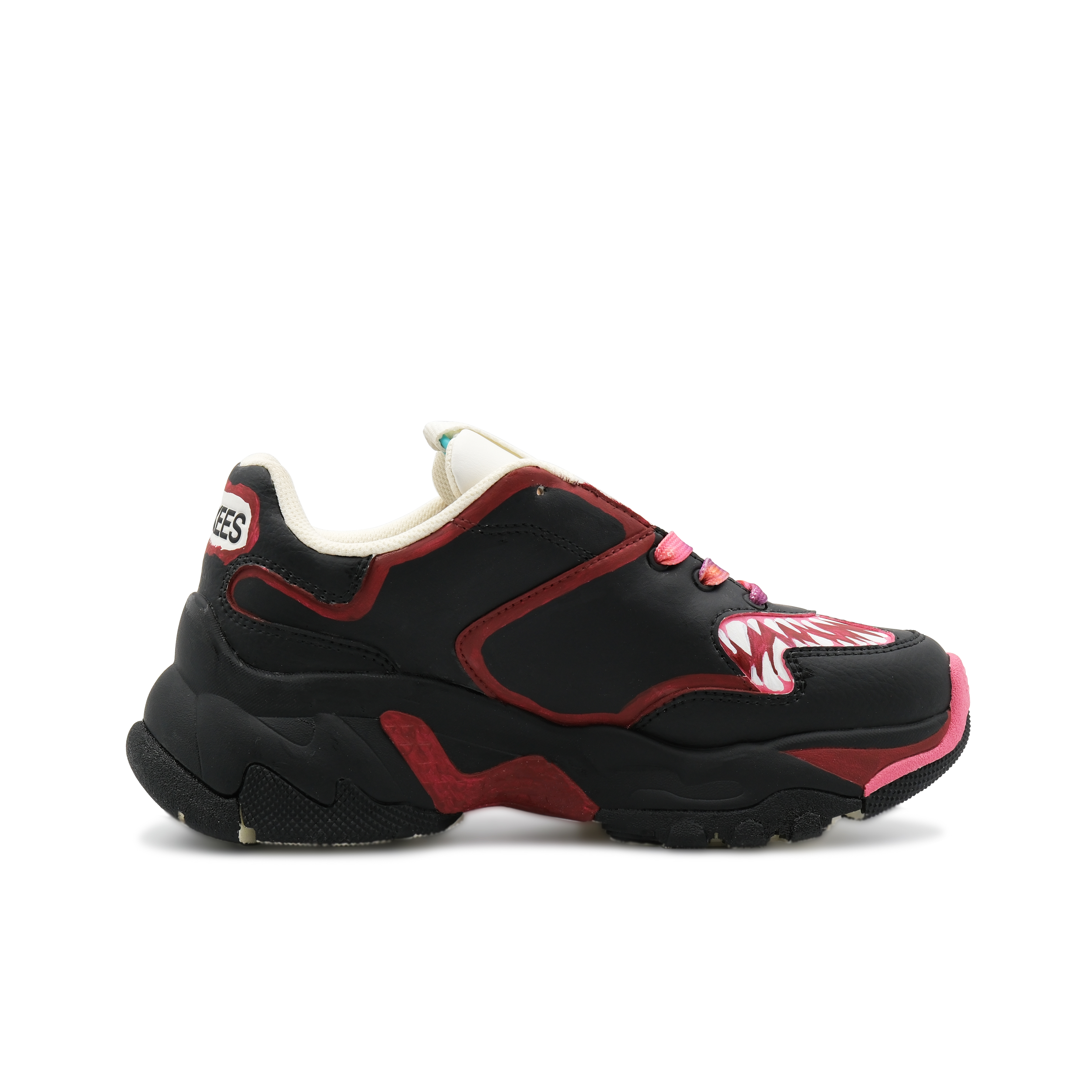 

Кроссовки MLB Big Ball Chunky Chunky Sneakers Unisex Low-top Black/Red, черный