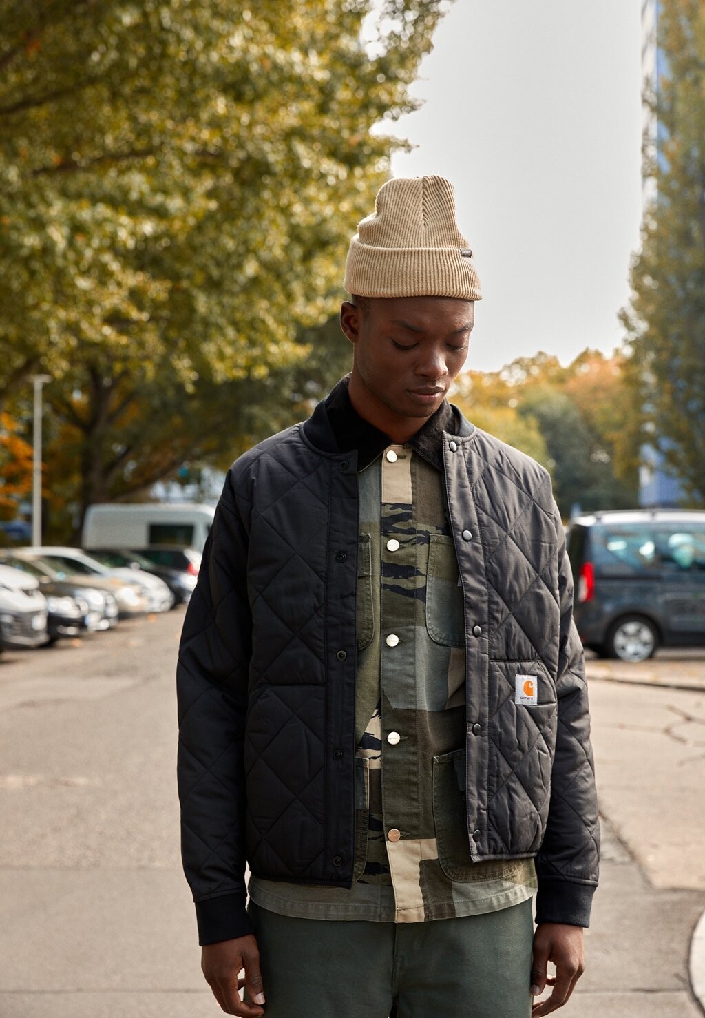 

Ветровка Carhartt WIP BARROW LINER, черный
