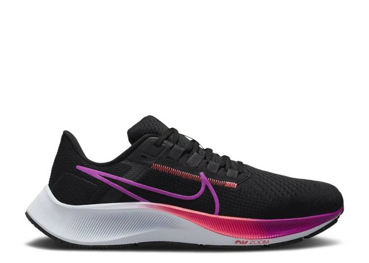 

Кроссовки Nike WMNS AIR ZOOM PEGASUS 38 'BLACK HYPER VIOLET', черный