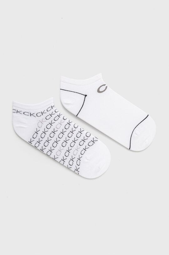 

Носки (2 пары) Calvin Klein, белый