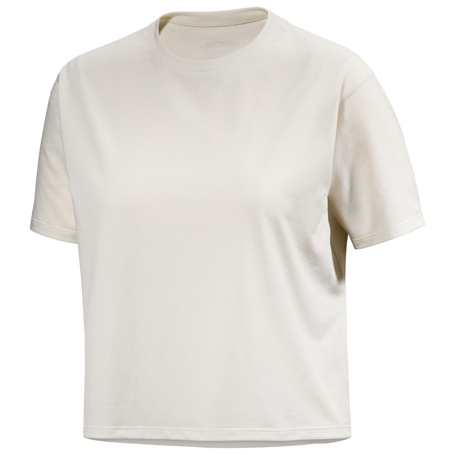 

Футболка для бега Arc'Teryx Taema Crop S/S, цвет Arctic Silk Heather