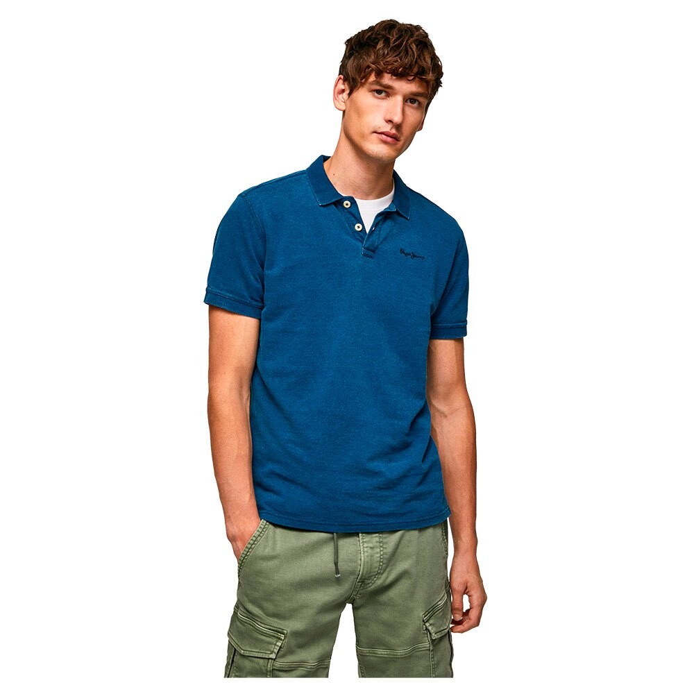

Поло Pepe Jeans Gordon New, синий