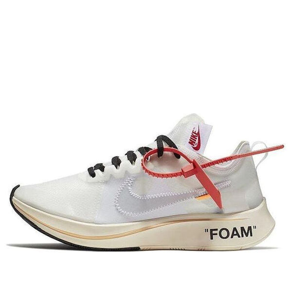 

Кроссовки x off white zoom fly sp Nike, белый