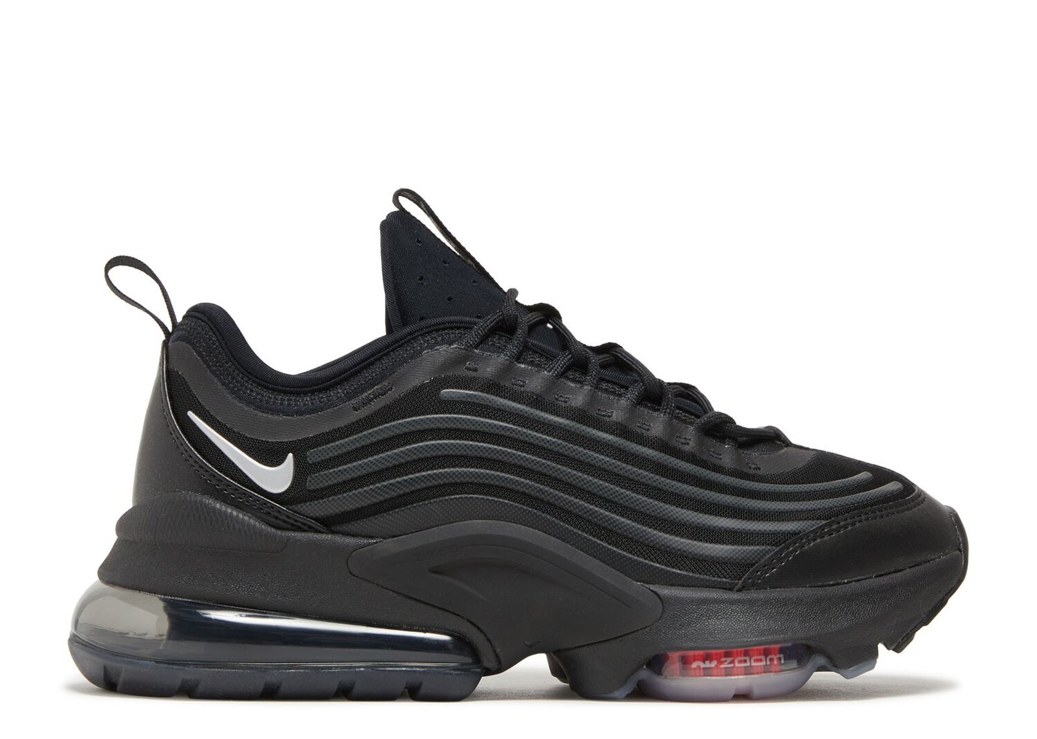 

Кроссовки Nike Air Max Zoom 950 'Black Metallic Silver', черный