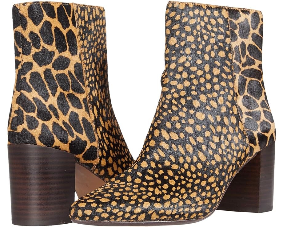

Ботинки Madewell The Fiona Boot in Leather, цвет Toffee Multi Haircalf