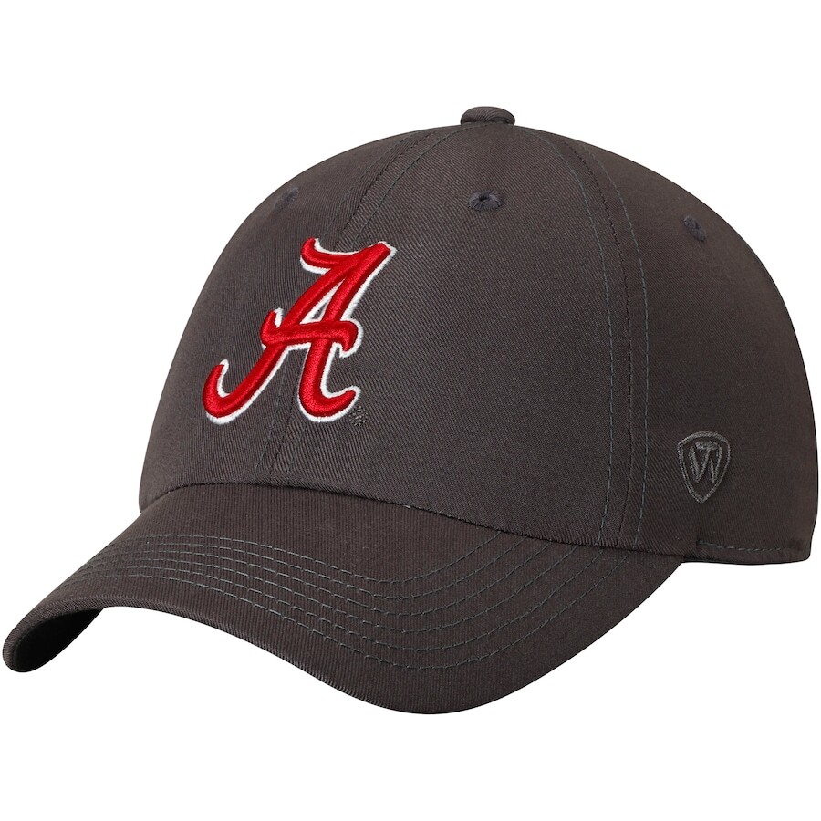 

Бейсболка Top of the World Alabama Crimson Tide, угольный