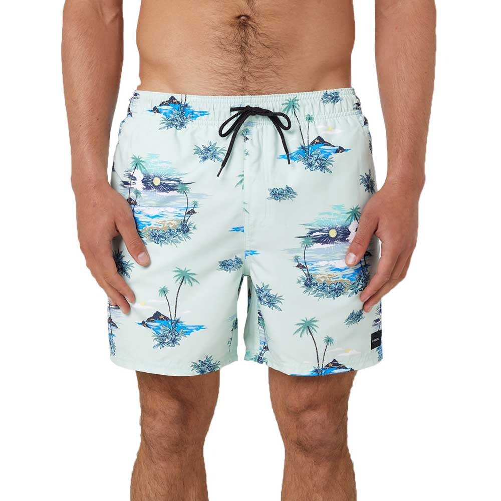 

Шорты для плавания Rip Curl Scenic Volley, зеленый