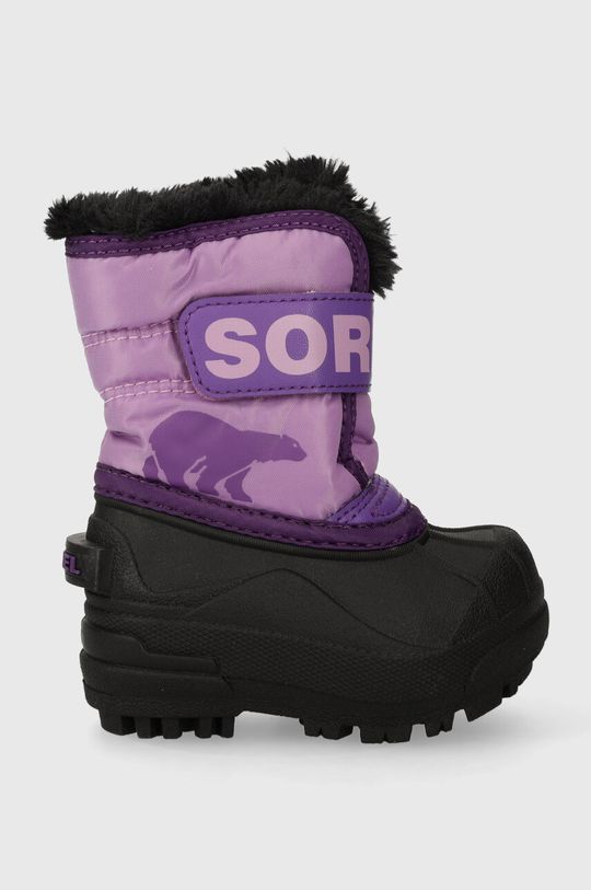 Sorel - Детские зимние ботинки Toddler Snow Commander, фиолетовый