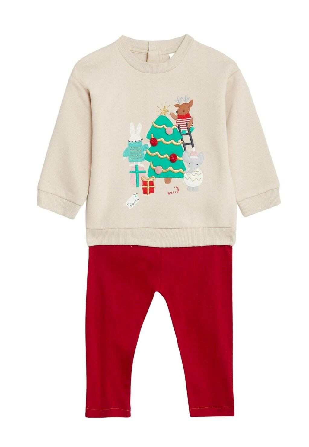 

Толстовка 2PACK RICH CHRISTMAS OUTFIT Marks & Spencer, цвет ivory mix
