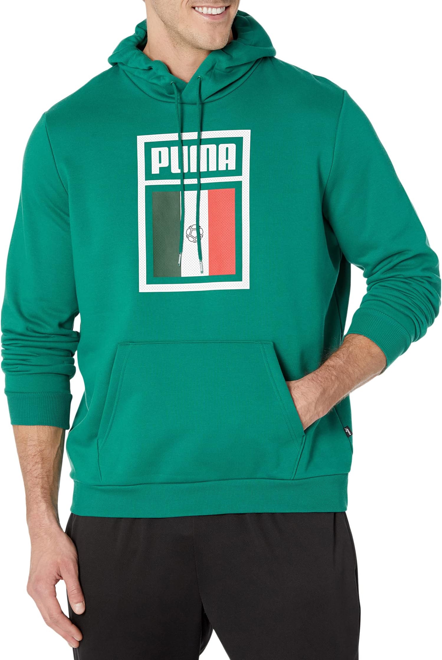 

Толстовка с флагом страны PUMA, цвет Alpine Green