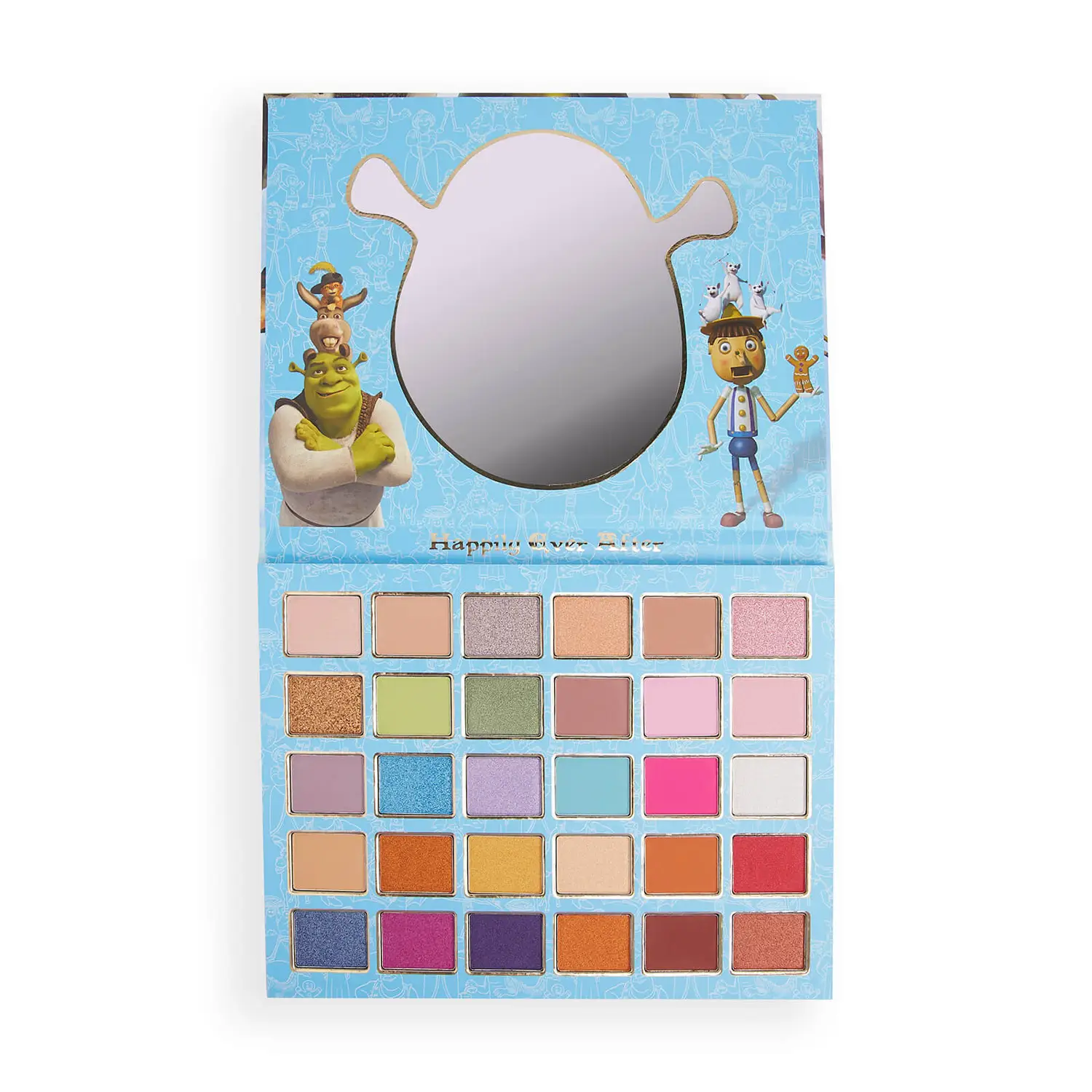 Заказать Палетка теней Shrek x I Heart Revolution Happily Ever After Shadow  Palette – цены, описание и характеристики в «CDEK.Shopping»