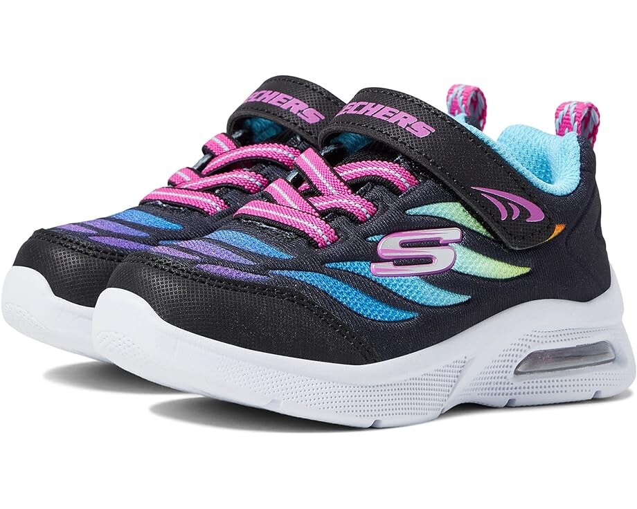 

Кроссовки Skechers Microspec Max - Airy, цвет Black/Multi