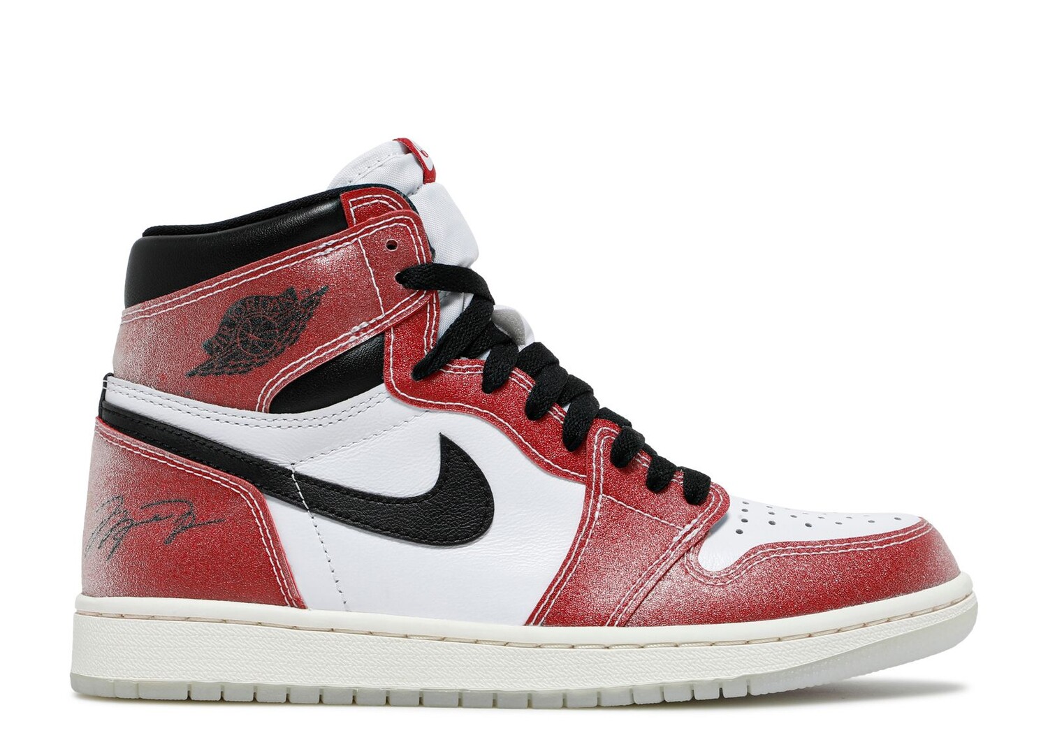 цена Кроссовки Air Jordan Trophy Room X Air Jordan 1 Retro High Og Sp 'Chicago', красный