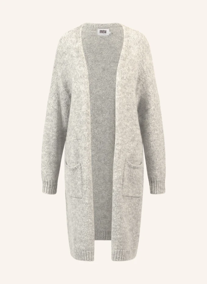 

Кардиган, открытый спереди Rainbow Cashmere, серый