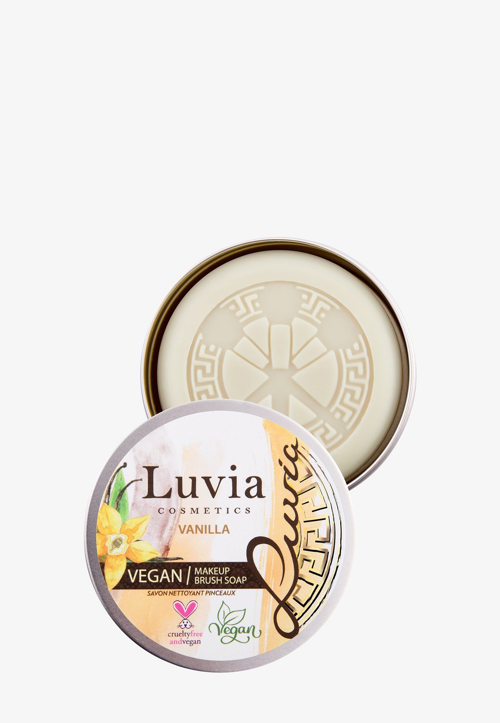 

Мыло BRUSH SOAP Luvia Cosmetics, цвет vanilla