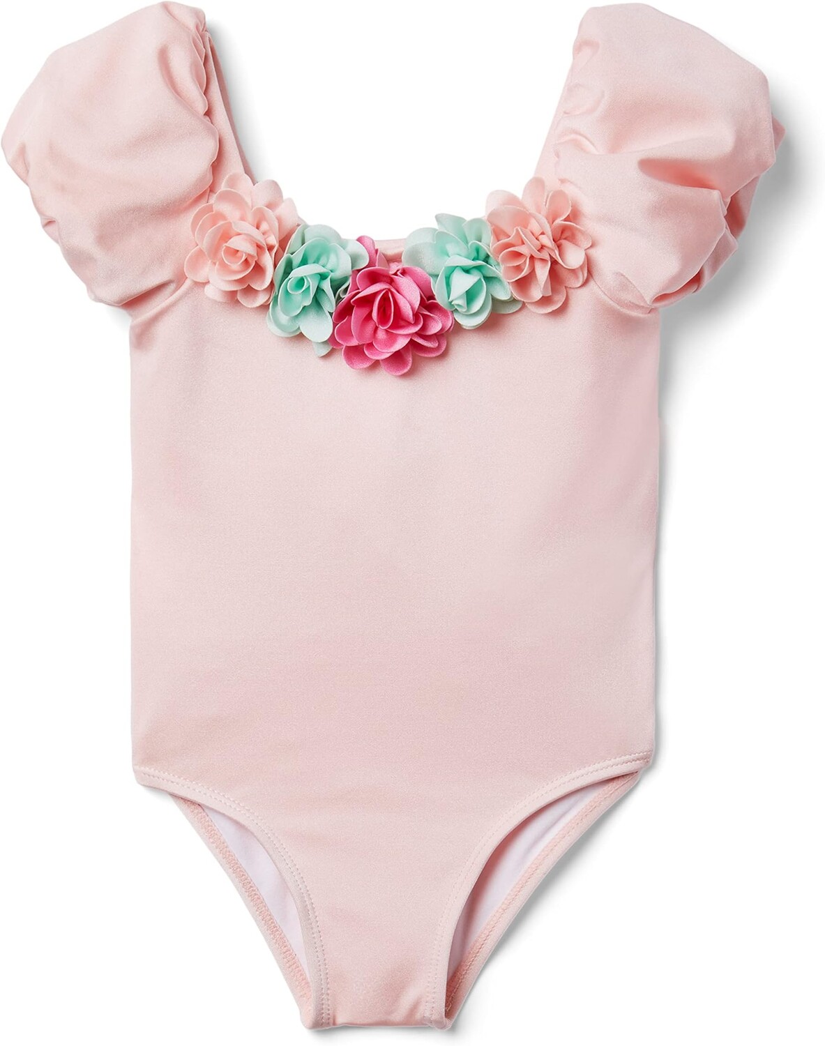

Купальник Janie and Jack Flower One-Piece, розовый