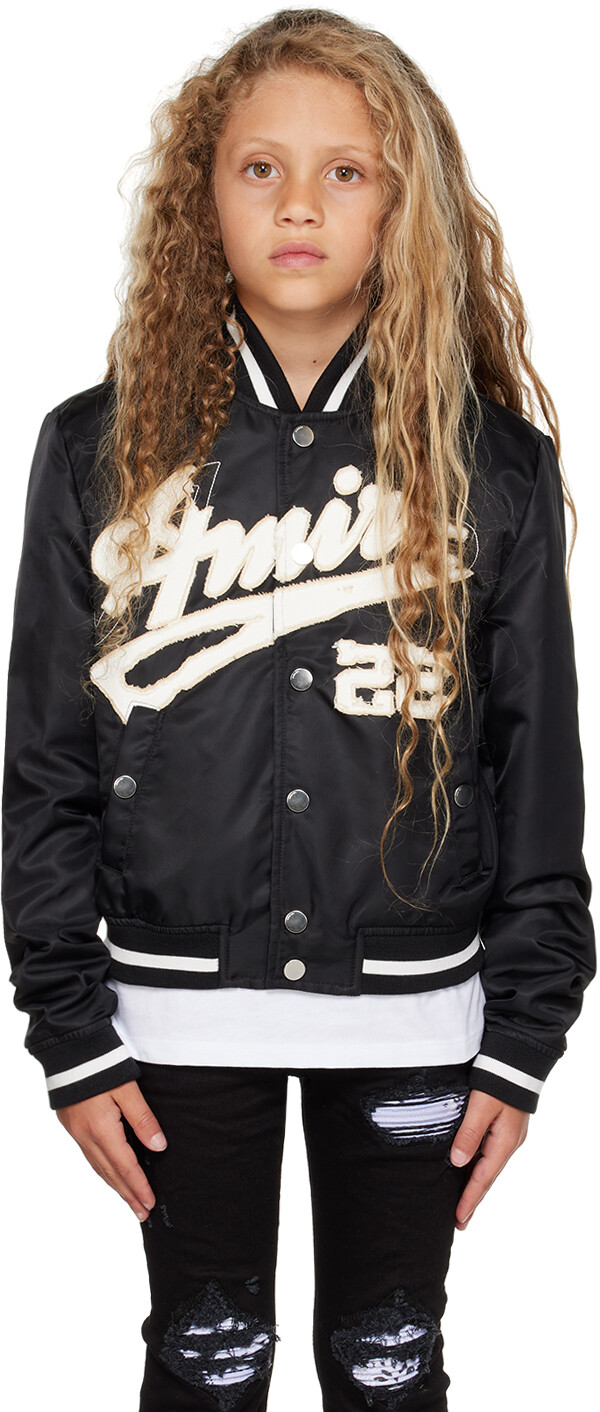 

AMIRI Kids Черный бомбер Amiri 22