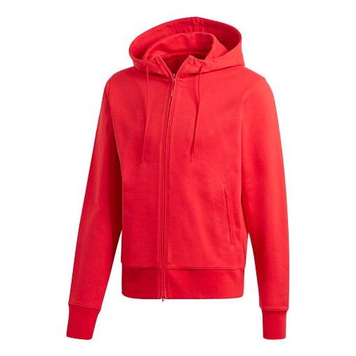 толстовка adidas solid color hooded sports red красный Толстовка Men's Y-3 Solid Color Casual Hooded Zipper Jacket Red, красный