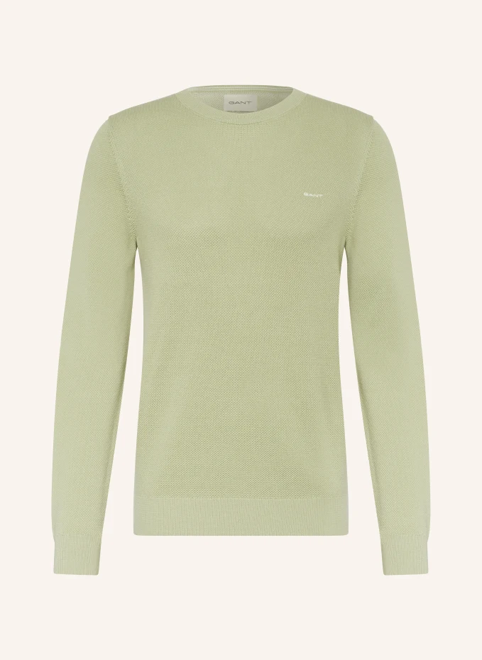 Пуловер Gant, зеленый