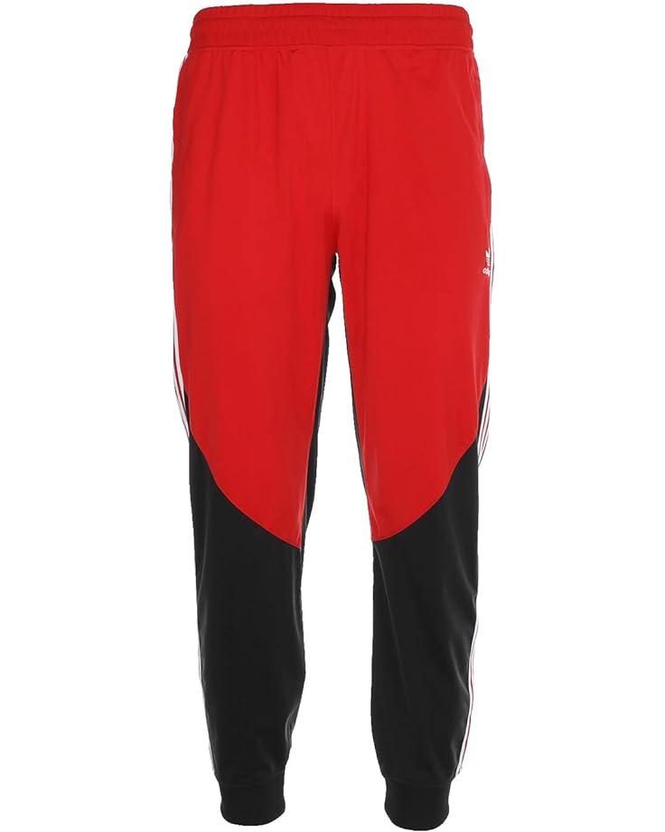 Брюки Adidas Superstar Blocked Track Pants, цвет Vivid Red/Black