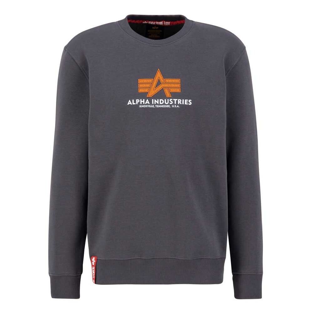

Толстовка Alpha Industries Basic Rubber, серый