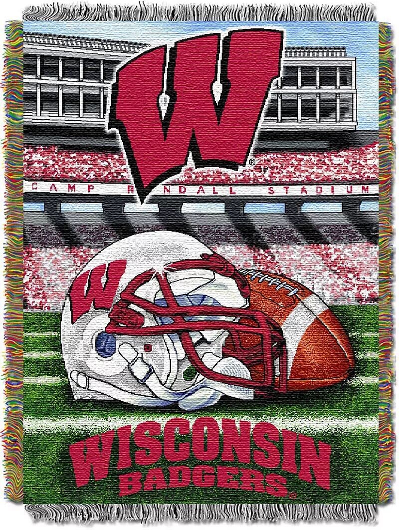 

Тканый плед Northwest Wisconsin Badgers 48 x 60 дюймов