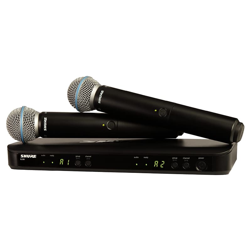 Микрофон Shure BLX288/Beta58 Wireless Handheld Microphones - H10