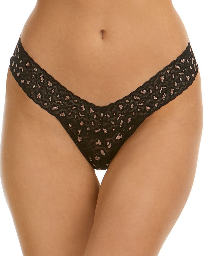 

Трусики-танга Leopard Cross Dye с низкой посадкой Hanky Panky