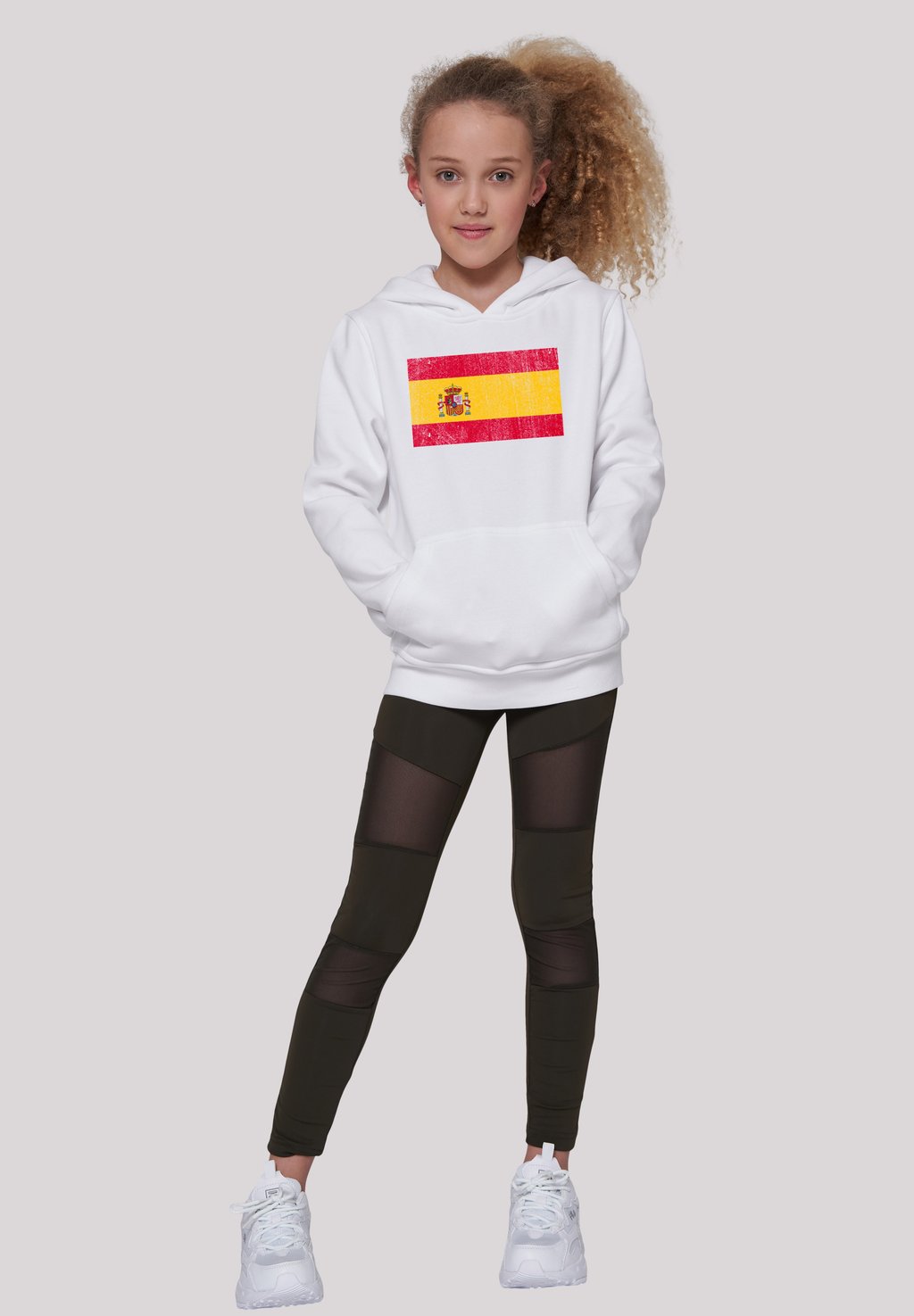 Толстовка SPAIN SPANIEN FLAGGE DISTRESSED F4NT4STIC, цвет weiß
