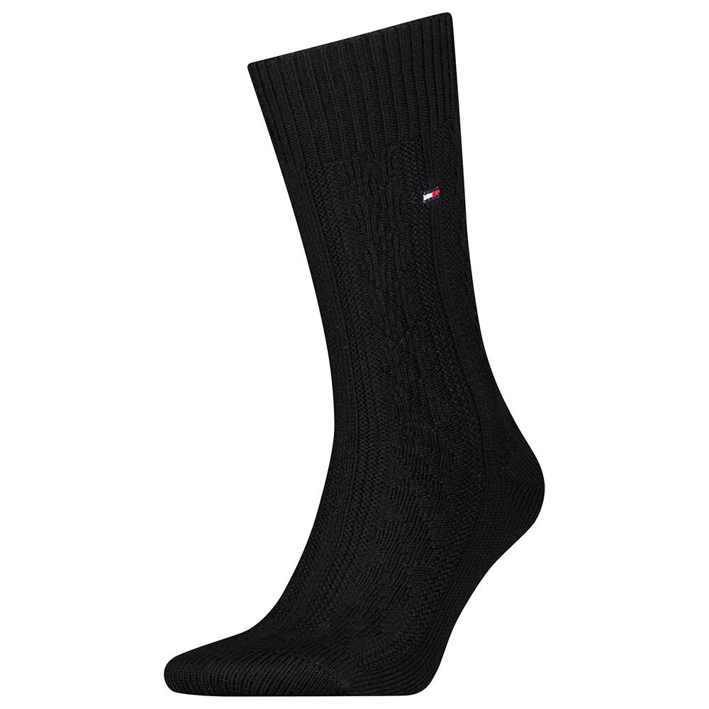 

Носки Tommy Hilfiger Cable Wool, черный