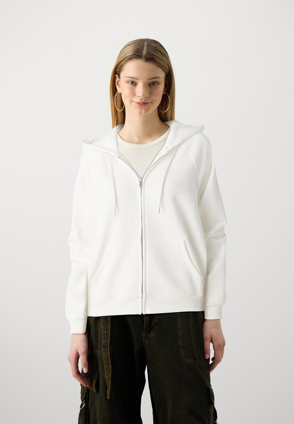 

Свитер на молнии New Hoodie GAP, кремовый