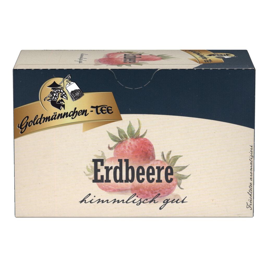 

Goldmännchen Tea Strawberry, фруктовый чай, 20 индивидуально запечатанных чайных пакетиков