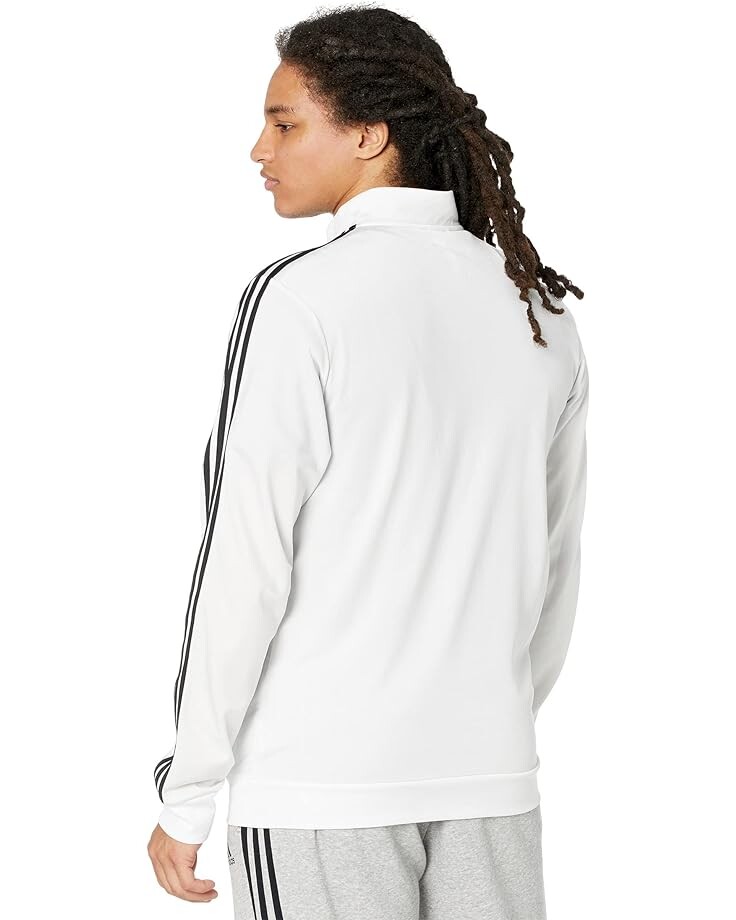 

Куртка Adidas Essentials 3-Stripes Tricot Track Jacket, цвет White/Black