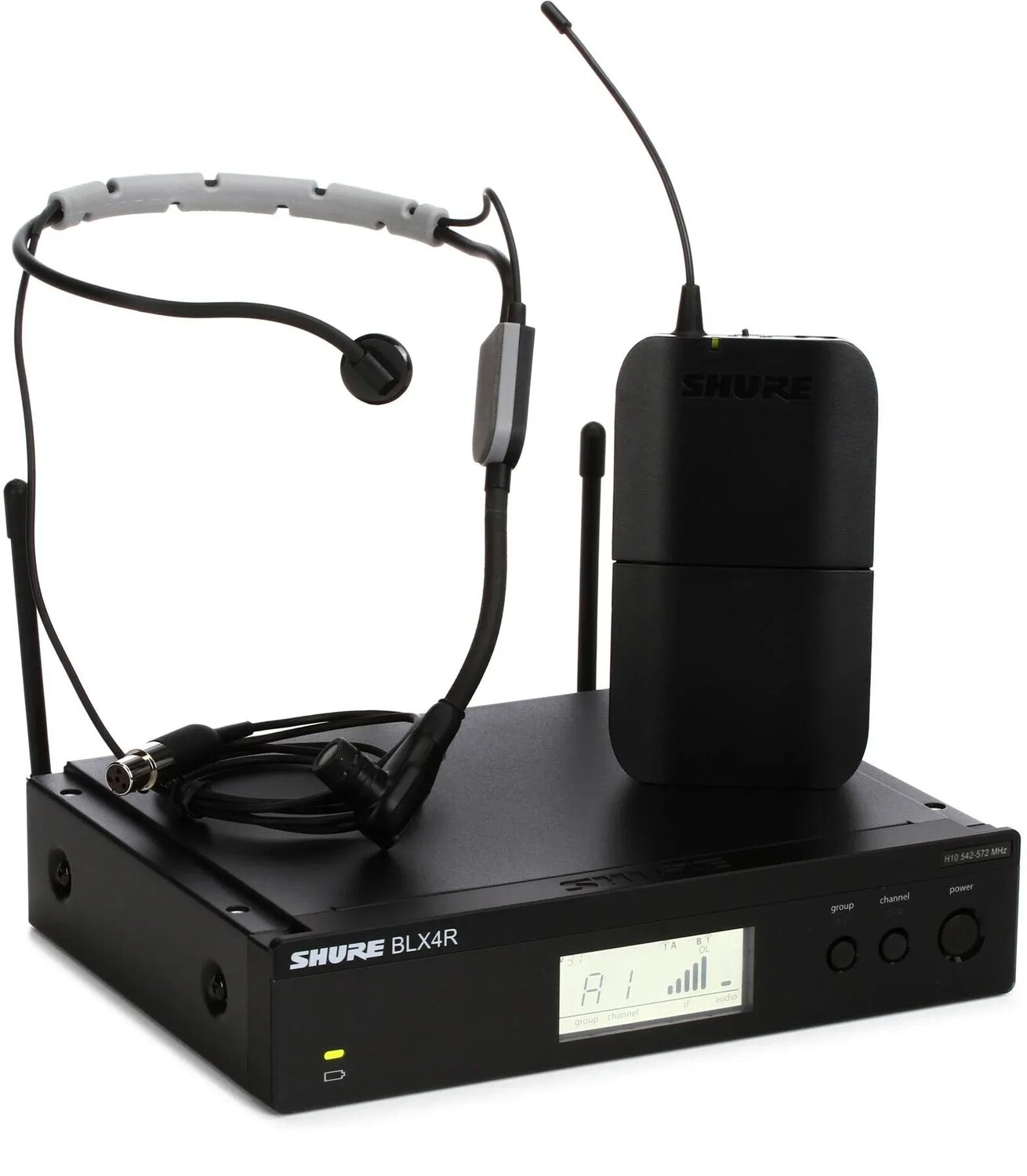 

Беспроводная головная микрофонная система Shure BLX14R/SM35 — диапазон H10