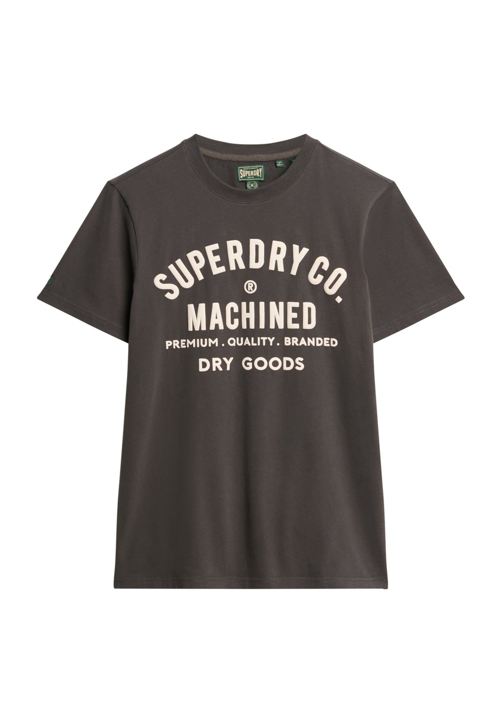 

Футболка с принтом MACHINED GOODS WORKWEAR Superdry, антрацит